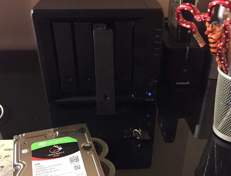 Seagate IronWolf y Synology DS918+